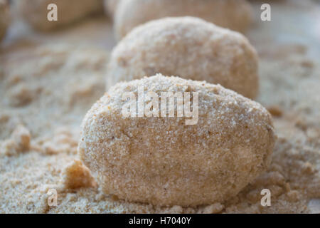 Boules de riz sicilienne Banque D'Images