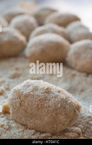 Boules de riz sicilienne Banque D'Images