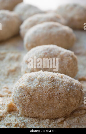 Boules de riz sicilienne Banque D'Images