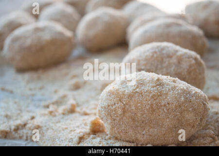 Boules de riz sicilienne Banque D'Images