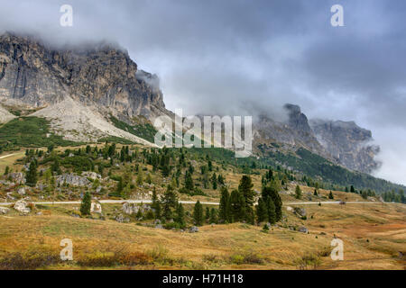 Dolomites italiennes près de Cortina d'Ampezzo Italiano Dolomiti Vicino Cortina d'Ampezzo Banque D'Images