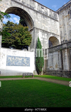 Lisbonne, Aguas Livres, l'aqueduc de l'eau potable pure Banque D'Images