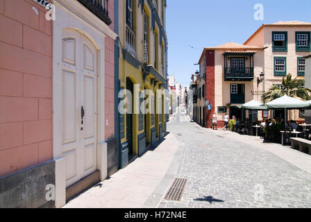 Santa Cruz de La Palma sur l'île canarienne de La Palma, Espagne, Europe Banque D'Images