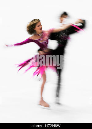 Patineurs artistiques Banque D'Images