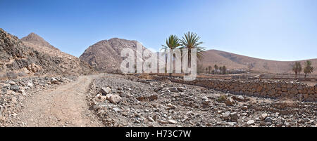 Fuerteventura - paysage près de buen paso Banque D'Images