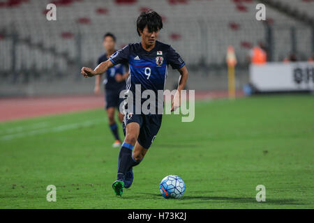 Riffa, Bahreïn. 30Th Oct, 2016. Koki Ogawa (JPN) Football/soccer : AFC U-19 Championship Bahreïn 2016 match final entre le Japon 0(5-3)0 à l'Arabie saoudite Bahrain National Stadium à Al Manamah, Bahreïn . © AFLO/Alamy Live News Banque D'Images