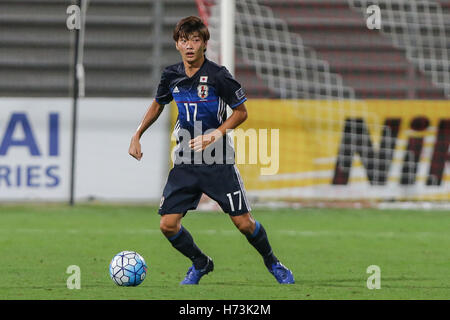 Riffa, Bahreïn. 30Th Oct, 2016. Mizuki Ichimaru (JPN) Football/soccer : AFC U-19 Championship Bahreïn 2016 match final entre le Japon 0(5-3)0 à l'Arabie saoudite Bahrain National Stadium à Al Manamah, Bahreïn . © AFLO/Alamy Live News Banque D'Images