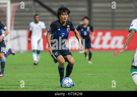 Riffa, Bahreïn. 30Th Oct, 2016. Koki Ogawa (JPN) Football/soccer : AFC U-19 Championship Bahreïn 2016 match final entre le Japon 0(5-3)0 à l'Arabie saoudite Bahrain National Stadium à Al Manamah, Bahreïn . © AFLO/Alamy Live News Banque D'Images