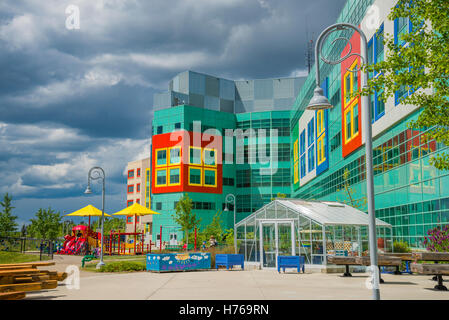 L'Alberta Children's Hospital, Calgary, Alberta, Canada Banque D'Images