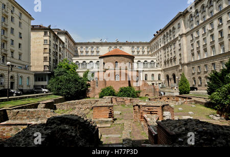 Eglise Saint George Rotonde. Sofia, Bulgarie. Banque D'Images