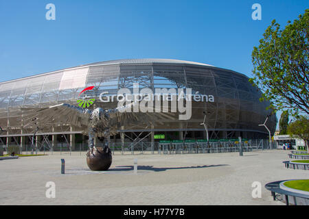 Groupama Arena stade de football soccer futball Banque D'Images