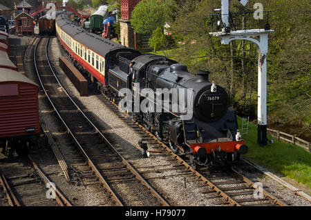 Goathland Station sur le North York Moors Railway Banque D'Images