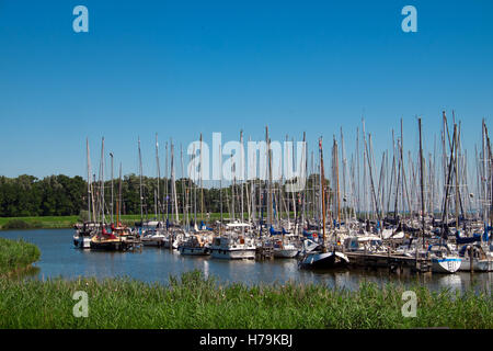 Port d'Enkhuizen, Pays-Bas Banque D'Images