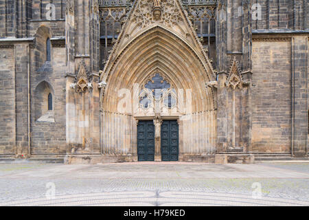 St Maurice et St Jean, la cathédrale de Magdebourg, Saxe-Anhalt, Allemagne Banque D'Images