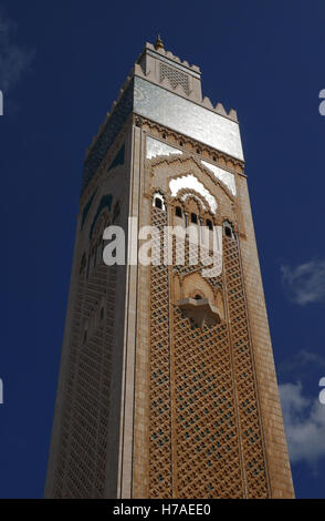 L'Afrique du Nord, Maroc, Maroc, Casablanca, Hassan mosquée 11 Banque D'Images