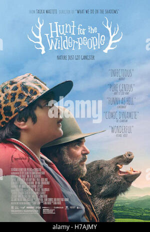 Chasser POUR LE WILDERPEOPLE (2016) JULIAN DENNISON Taika Waititi SAM NEILL (DIR) COLLECTION MOVIESTORE LTD Banque D'Images