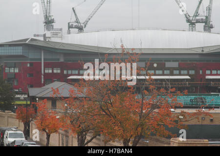 Wimbledon Londres, Royaume-Uni. 4e novembre 2016. Couleurs d'automne en réducteur japonais couvrant Wimbledon Centre Court Crédit : amer ghazzal/Alamy Live News Banque D'Images