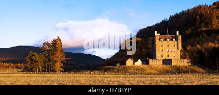 Braemar Castle dans les Highlands écossais. Banque D'Images