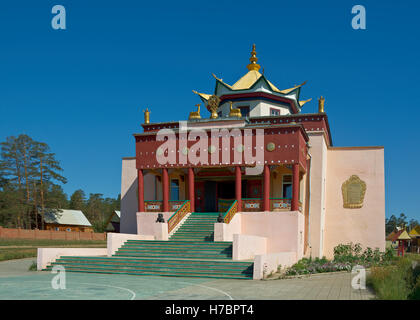 Temple bouddhiste dans le Verhne-Beryozovsky ville Oulan-oude Datsan. République bouriate. La Russie. Banque D'Images