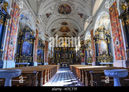 Monastère Stift Wilten, Innsbruck, Autriche Banque D'Images