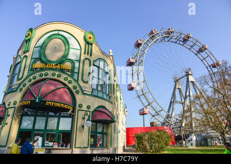 Parc Prater, Vienne, Autriche Banque D'Images