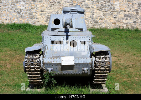 Le char léger LT-35 tchécoslovaque (1936-1950) en service au Musée militaire de Belgrade, Serbie Banque D'Images