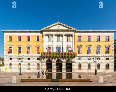 Annecy, Hôtel de ville, haute-Savoie, Auvergne Rhône Alpes, France, Europe Banque D'Images