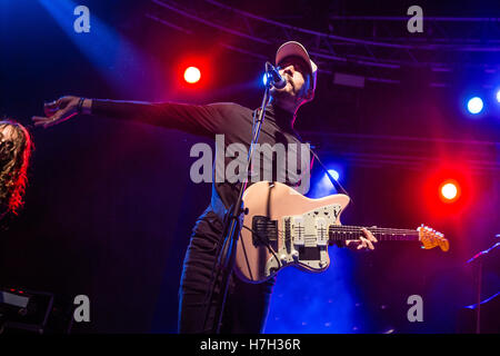 Milan, Italie. 08Th Nov, 2016. Tigertown effectue vivent à la Fabrique à Milan, Italie, le 4 novembre 2016 : Crédit Mairo Cinquetti/Alamy Live News Banque D'Images