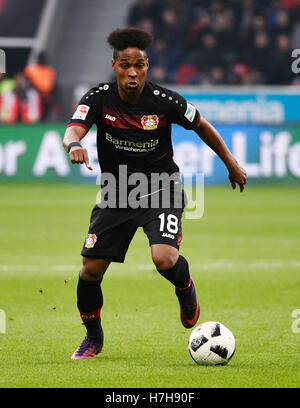 BayArena Leverkusen Allemagne. 5ème Nov, 2016. 1ère saison de Bundesliga 2016/17 ème Journée10, Bayer 04 Leverkusen vs Darmstadt 98 --- Wendell (Leverkusen) Credit : kolvenbach/Alamy Live News Banque D'Images