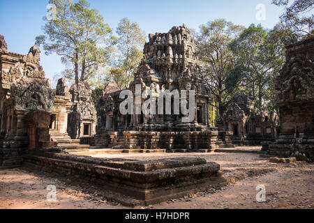 Une vue générale du temple Chau dans le Siem Reap, Cambodge Banque D'Images