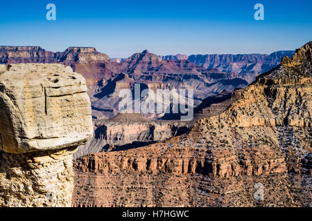 Gran Canyon prises à partir de la mère point sur South Rim Banque D'Images