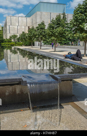 La Fondation Barnes, Logan Square, Philadelphie, Pennsylvanie, USA Banque D'Images