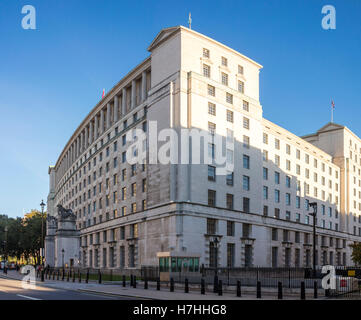 Ministère de la Défense bâtiment principal, Whitehall, Londres, UK Banque D'Images