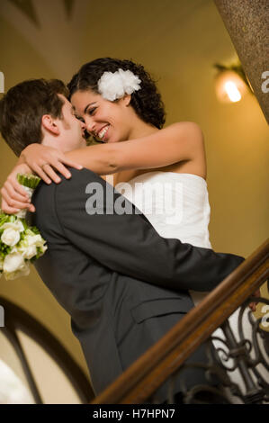 Couple mariée Banque D'Images