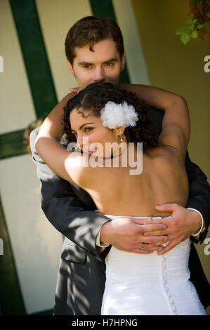 Couple mariée Banque D'Images