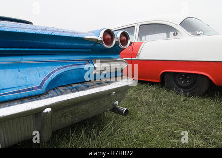 Kustom Kulture '2009', Hot Rods, Kustoms, croiseurs et l'art à l'aéroport à Bottrop-Kirchhellen Schwarze Heide Banque D'Images