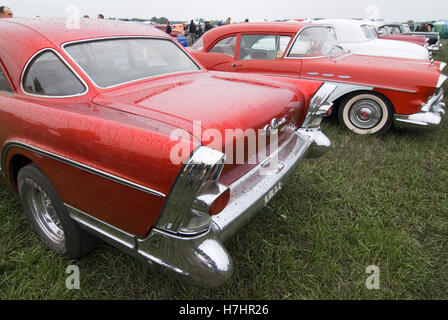 Kustom Kulture '2009', Hot Rods, Kustoms, croiseurs et l'art à l'aéroport à Bottrop-Kirchhellen Schwarze Heide Banque D'Images