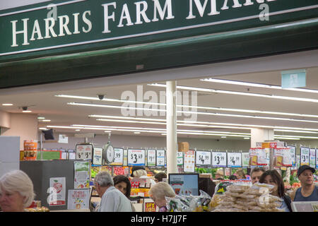 Les marchés agricoles Harris store à North Sydney, la vente de produits alimentaires des ménages et des fruits frais,Sydney, Australie Banque D'Images