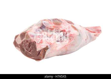 RAW gigot d’agneau Banque D'Images