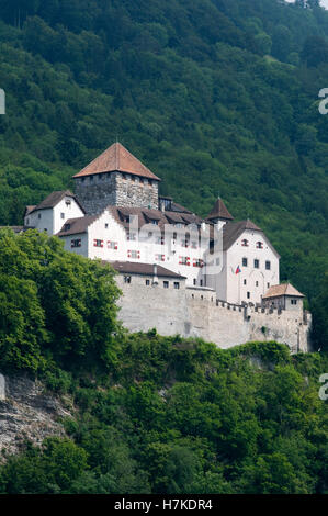 Le Château de Vaduz, Liechtenstein, Principauté de Liechtenstein, de l'Europe Banque D'Images