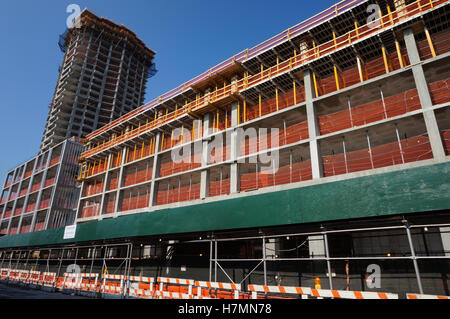 Développement Immobilier résidentiel en construction à Brooklyn Banque D'Images
