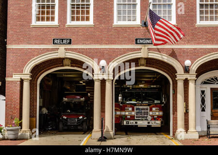 Gare 51, Alexandria Fire Department, 317 Prince Street, Alexandria, Virginia Banque D'Images