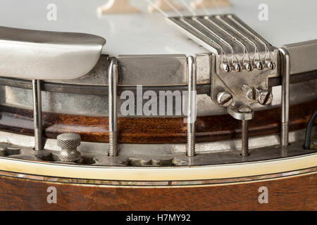 Cordier Banjo close up Banque D'Images