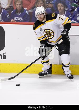 1 juin, 2011 ; Vancouver, BC, CANADA ; Boston Bruins aile droite Michael Ryder (73) au cours de jeu un des 2011 Finale de la Coupe Stanley contre les Canucks de Vancouver au Rogers Arena. Les Canucks ont remporté 1-0. Banque D'Images