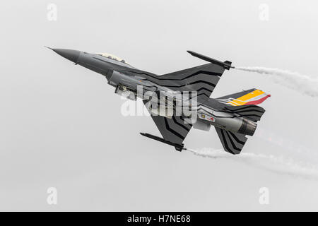 GD F16 Fighting Falcon de la composante aérienne belge Banque D'Images