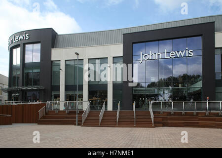 John Lewis department store, Bond Street shopping development, Chelmsford, Essex Banque D'Images