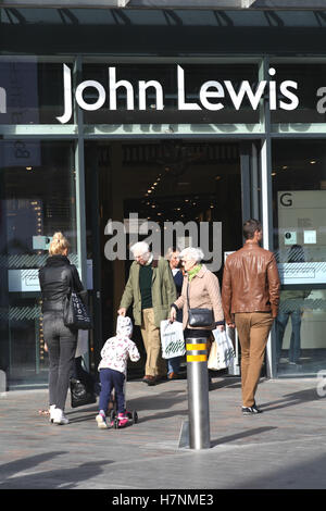 John Lewis department store, Bond Street shopping development, Chelmsford, Essex Banque D'Images