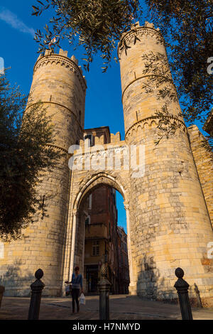 Porta Soprana, Vieille Ville. Gênes. Mer Méditerranée. Ligurie, Italie Europe Banque D'Images