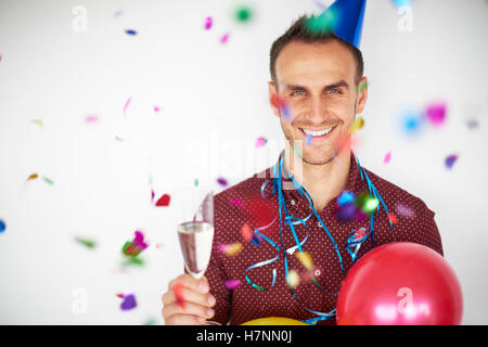 Toutes les choses à fêter le nouvel an Banque D'Images