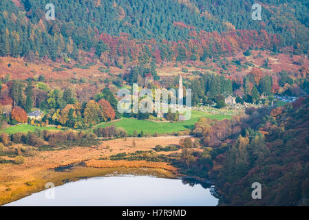 Montagnes de Wicklow, Irlande Banque D'Images